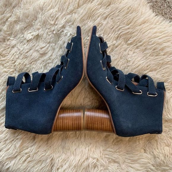 Jeffrey Campbell Salazar Shooties Blue Size 10 - Picture 6 of 13